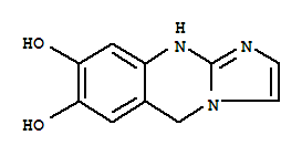 (9ci)-1,5-二氢-咪唑并[2,1-b]喹唑啉-7,8-二醇结构式_79288-21-4结构式