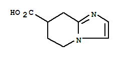 (9ci)-5,6,7,8-四氢-咪唑并[1,2-a]吡啶-7-羧酸结构式_793646-50-1结构式