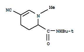 (9ci)-5-氰基-n-(1,1-二甲基乙基)-1,2,3,4-四氢-1-甲基-2-吡啶羧酰胺结构式_793669-00-8结构式