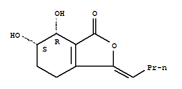 (9ci)-3-丁基-4,5,6,7-四氢-6,7-二羟基-1(3H)-异苯并呋喃酮结构式_796865-76-4结构式