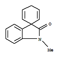 (9ci)-1-甲基-螺[2,5-环己二烯-1,3-[3h]吲哚]-2(1h)-酮结构式_797762-31-3结构式