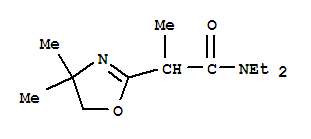 (9ci)-N,N-二乙基-4,5-二氢-alpha,4,4-三甲基-2-噁唑乙酰胺结构式_798562-04-6结构式