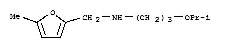 (9ci)-5-甲基-n-[3-(1-甲基乙氧基)丙基]-2-呋喃甲胺结构式_799260-51-8结构式