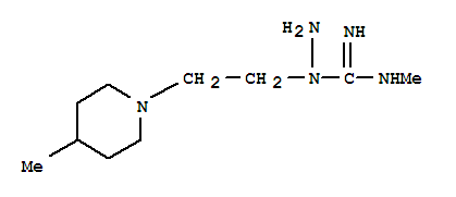 (8ci)-1-氨基-2-甲基-1-[2-(4-甲基哌啶)乙基]-胍结构式_801157-95-9结构式