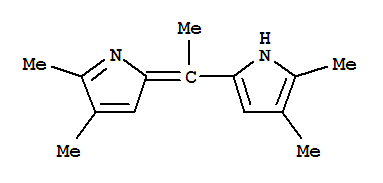 (8ci)-5-[1-(4,5-二甲基-2H-吡咯-2-基)乙基]-2,3-二甲基-吡咯结构式_801170-11-6结构式