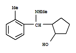 (8ci)-2-[o-甲基-alpha-(甲基氨基)苄基]-环戊醇结构式_802559-26-8结构式