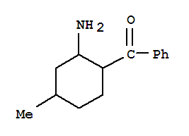 (8ci)-2-氨基-4-甲基环己基苯酮结构式_802611-98-9结构式