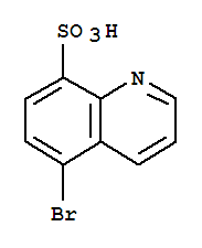  5-溴-8-喹啉磺酸结构式_804430-48-6结构式
