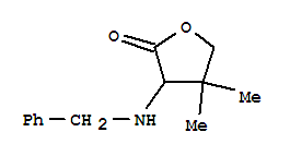 (9ci)-二氢-4,4-二甲基-3-[(苯基甲基)氨基]-2(3H)-呋喃酮结构式_806615-33-8结构式