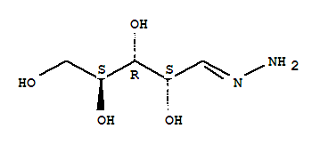 L-阿拉伯糖肼酮结构式_816-01-3结构式