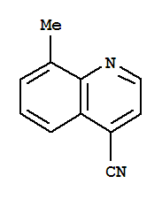8-甲基-4-喹啉甲腈结构式_816448-91-6结构式