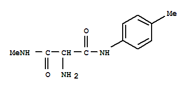 (9ci)-2-氨基-n-甲基-n-(4-甲基苯基)-丙烷二酰胺结构式_817578-43-1结构式