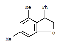 (9ci)-2,3-二氢-4,6-二甲基-3-苯基-苯并呋喃结构式_820260-18-2结构式