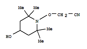 (9CI)-[(4-羟基-2,2,6,6-四甲基-1-哌啶基)氧基]-乙腈结构式_828933-29-5结构式
