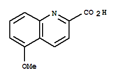 2-Quinolinecarboxylicacid,5-methoxy-(9ci) Structure,852402-70-1Structure