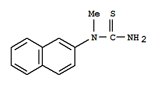脲, -alpha--甲基--alpha--2-萘硫代- (3ci)结构式_854887-77-7结构式