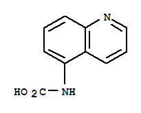 (3CI)-5-喹啉氨基甲酸结构式_856086-93-6结构式
