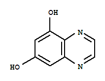 5,7-喹噁啉二醇结构式_858479-18-2结构式