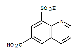 8-硫-6-喹啉羧酸结构式_859959-40-3结构式