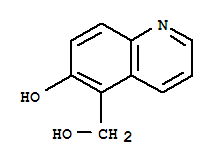 (5ci)-6-羟基-5-喹啉甲醇结构式_860716-17-2结构式