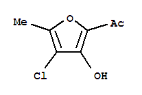 (2ci)-4-氯-3-羟基-5-甲基-2-呋喃基甲酮结构式_861357-60-0结构式