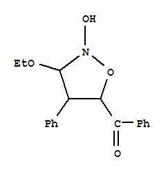 (2ci)-3-乙氧基四氢-2-羟基-4-苯基-5-异噁唑基苯酮结构式_861357-81-5结构式