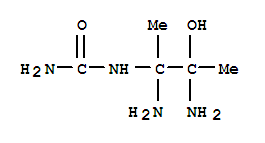 (2CI)-(-alpha-,-bta--二氨基--bta--羟基--alpha--甲基丙基)-脲结构式_861520-92-5结构式