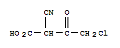 Gamma-chloro-alpha-cyano-acetoacetic acid Structure,861524-41-6Structure