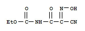 乙基[(2E)-2-氰基-2-(羟基亚胺)乙酰基]氨基甲酸酯结构式_861548-60-9结构式