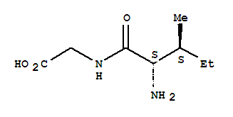H-ile-gly-oh结构式_868-28-0结构式