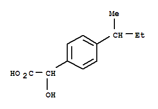 Mandelic acid,p-sec-butyl-(4ci) Structure,873381-42-1Structure