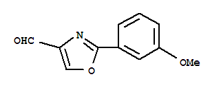 2-(3-Methoxy-phenyl)-oxazole-4-carbaldehyde Structure,885272-93-5Structure
