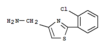2-(2-Chlorophenyl)-4-thiazolemethanamine Structure,885280-09-1Structure