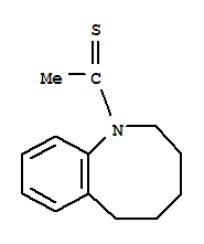 (9ci)-1,2,3,4,5,6-六氢-1-(1-硫氧代乙基)-1-苯吖辛因结构式_885701-26-8结构式