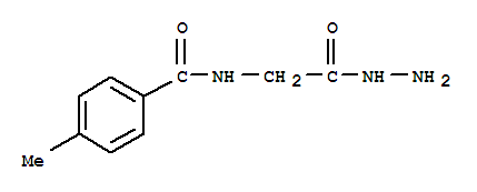 2-(4-Methylbenzamido)acetic acid hydrazide Structure,887359-68-4Structure
