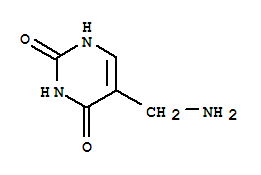 2,4(1H,3h)-pyrimidinedione, 5-(aminomethyl)-(9ci) Structure,89179-86-2Structure