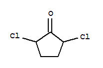 2,5-二氯环戊酮结构式_89182-34-3结构式