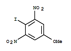 2-碘-5-甲氧基-1,3-二硝基苯结构式_89677-78-1结构式