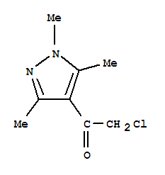 Ketone, chloromethyl 1,3,5-trimethylpyrazol-4-yl (7ci) Structure,90002-88-3Structure