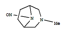 (7ci)-3-甲基-8-亚硝基-3,8-二氮杂双环[3.2.1]辛烷结构式_90049-30-2结构式