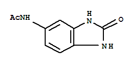 (9ci)-n-(2,3-二氢-2-氧代-1H-苯并咪唑-5-基)-乙酰胺结构式_91085-68-6结构式
