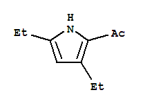 Ketone, 3,5-diethylpyrrol-2-yl methyl (7ci) Structure,91251-61-5Structure