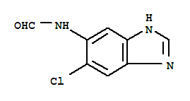 (7ci)-n-[6(or 5)-氯-5(or 6)-苯并咪唑]-甲酰胺结构式_91772-59-7结构式