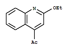 Ketone, 2-ethoxy-4-quinolyl methyl (7ci) Structure,92028-69-8Structure