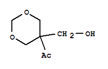(7ci)-5-(羟基甲基)-m-二噁烷-5-基甲酮结构式_92259-15-9结构式
