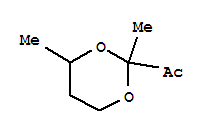 (7ci)-2,4-二甲基-m-二噁烷-2-基甲酮结构式_92705-67-4结构式