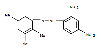 2,3,5-Trimethyl-2-cyclohexen-1-one 2-(2,4-dinitrophenyl)hydrazone Structure,93445-21-7Structure