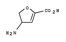 (9ci)-4-氨基-4,5-二氢-2-呋喃羧酸结构式_96093-49-1结构式
