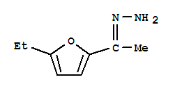 (6ci)-5-乙基-2-呋喃基 甲基, 肼酮酮结构式_98489-45-3结构式