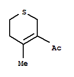 (6ci)-5,6-二氢-4-甲基-2H-硫代吡喃-3-基甲酮结构式_98558-19-1结构式